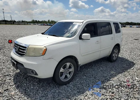 2012 Honda Pilot Exl из США, поврежденный, VIN 5FNYF4H62CB046503
